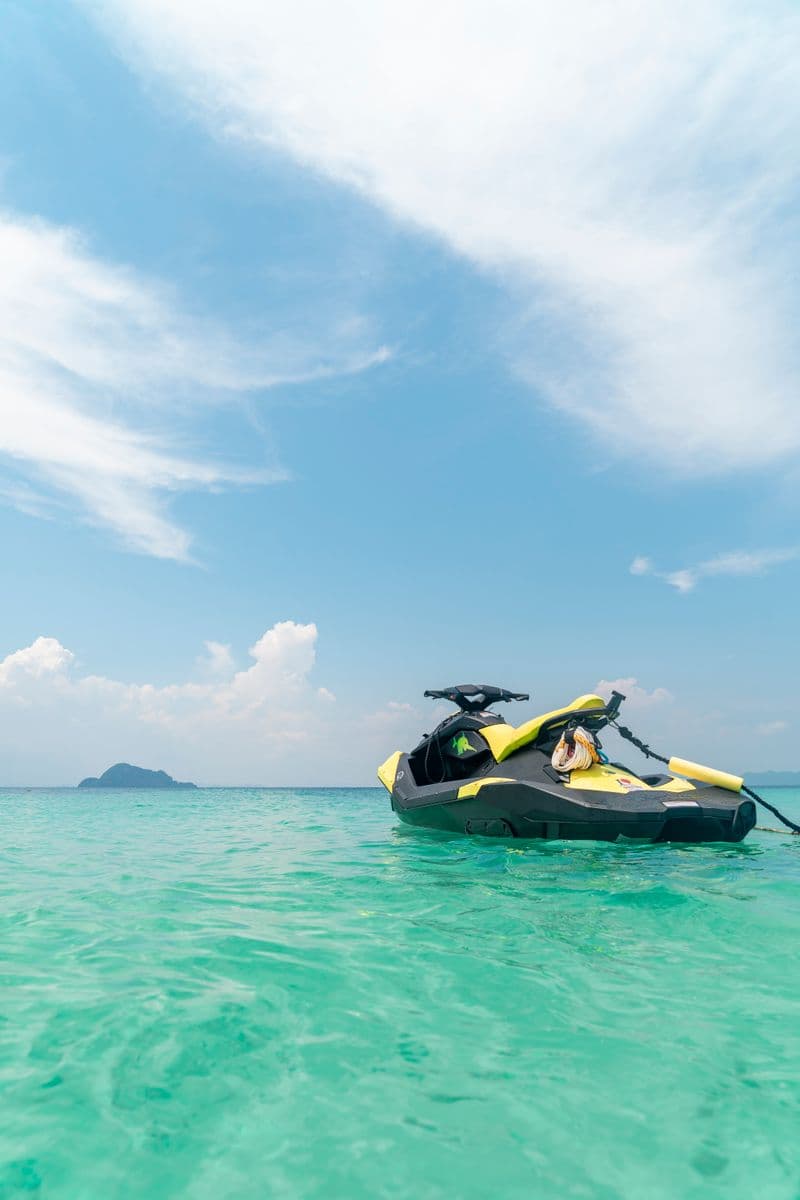 Jet ski resale value and upholstery