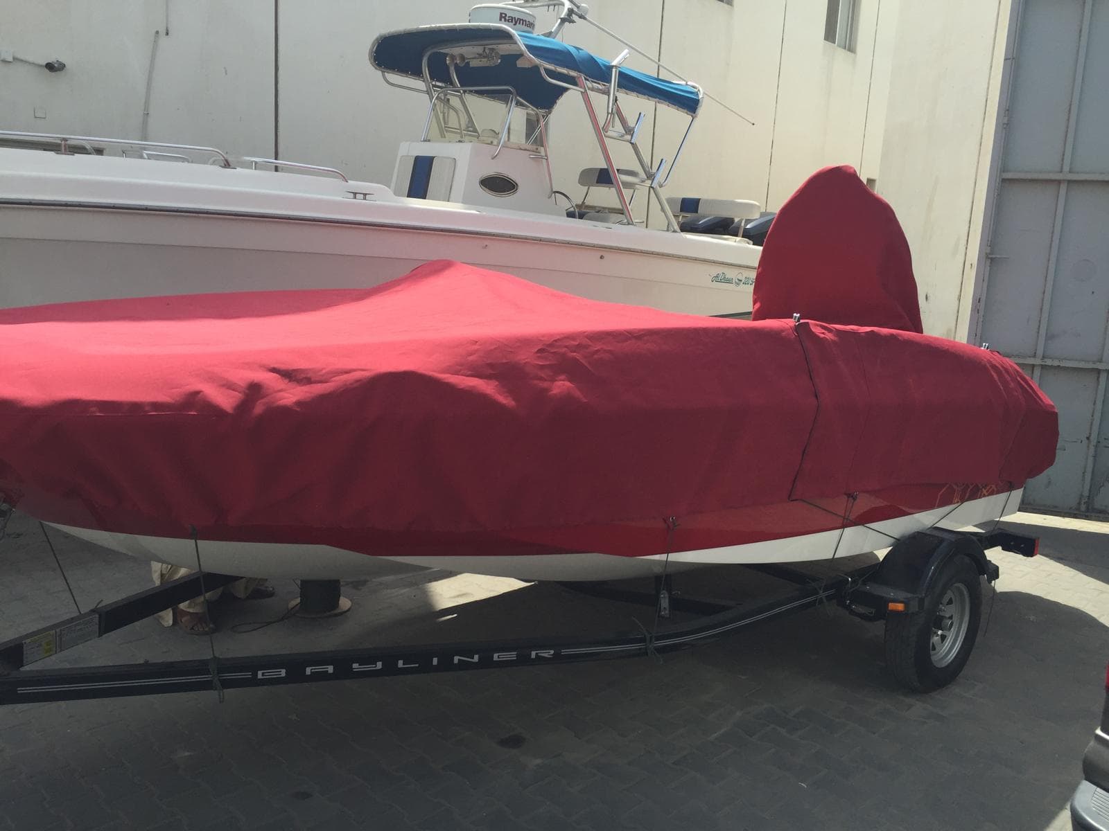 Boat Passenger Seat — installed