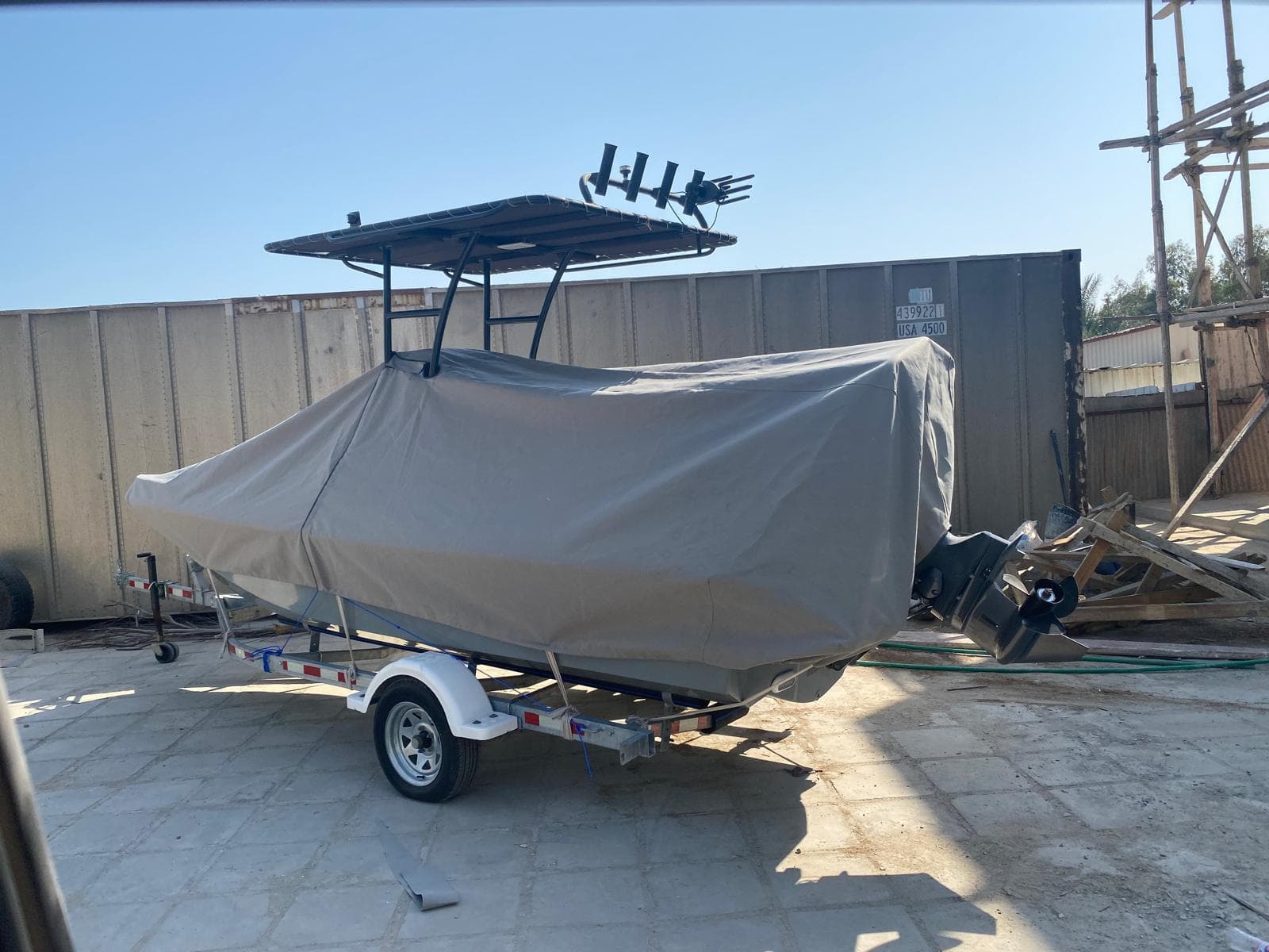 Marine canopy — professional install