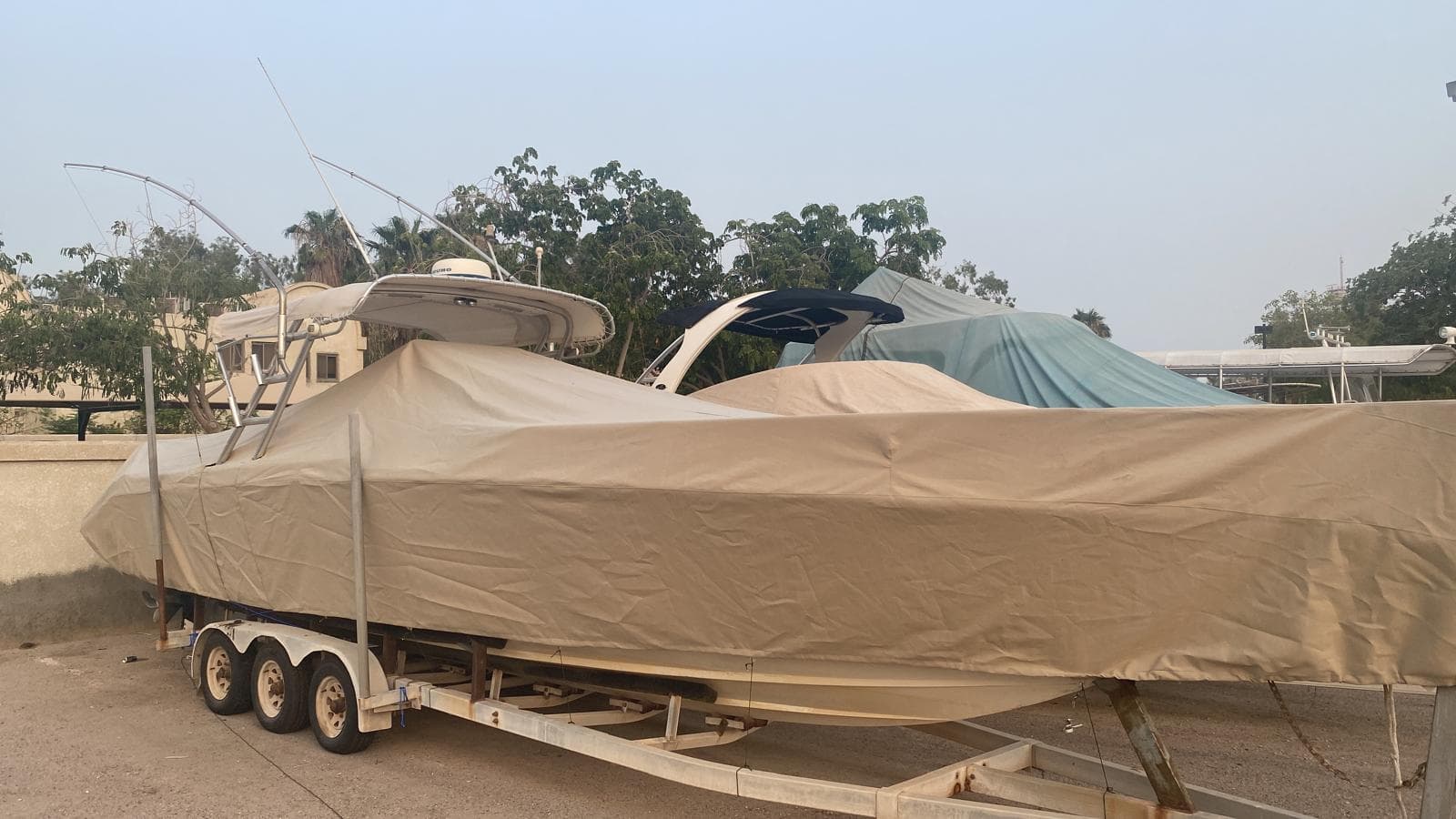 Boat cover — custom colors
