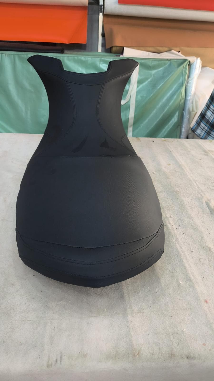 Jet ski seat cover guide