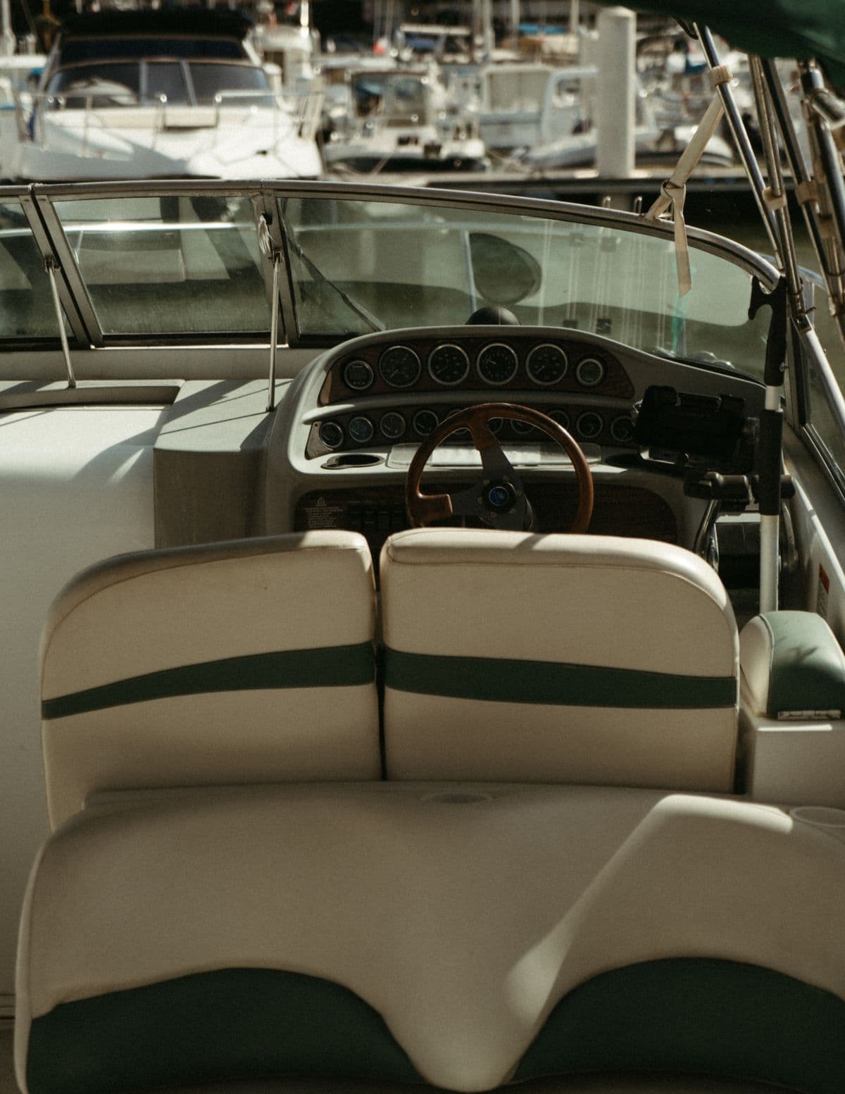 Custom boat marine seating by Shakeel Marine